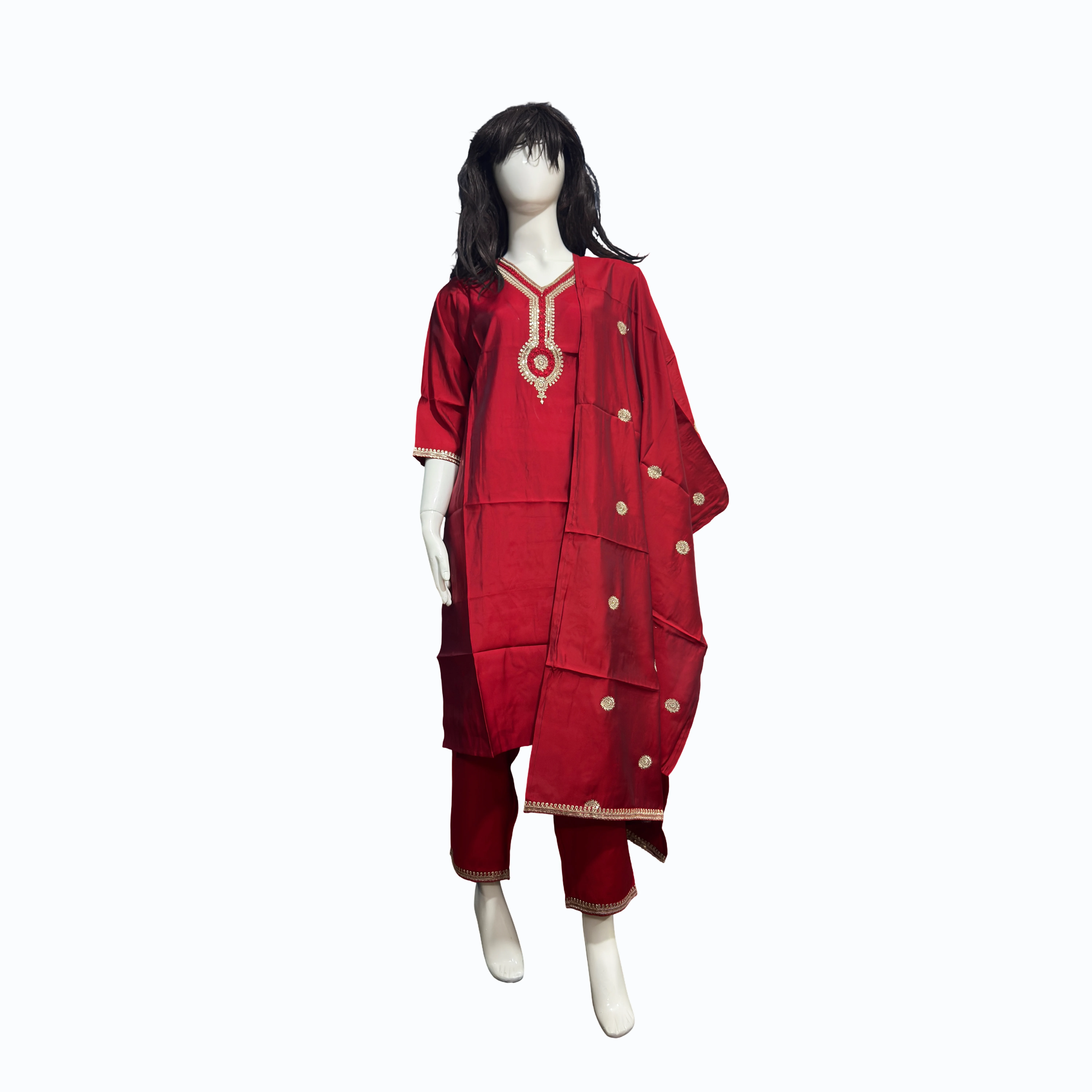 Biba Silk Blended Kurta