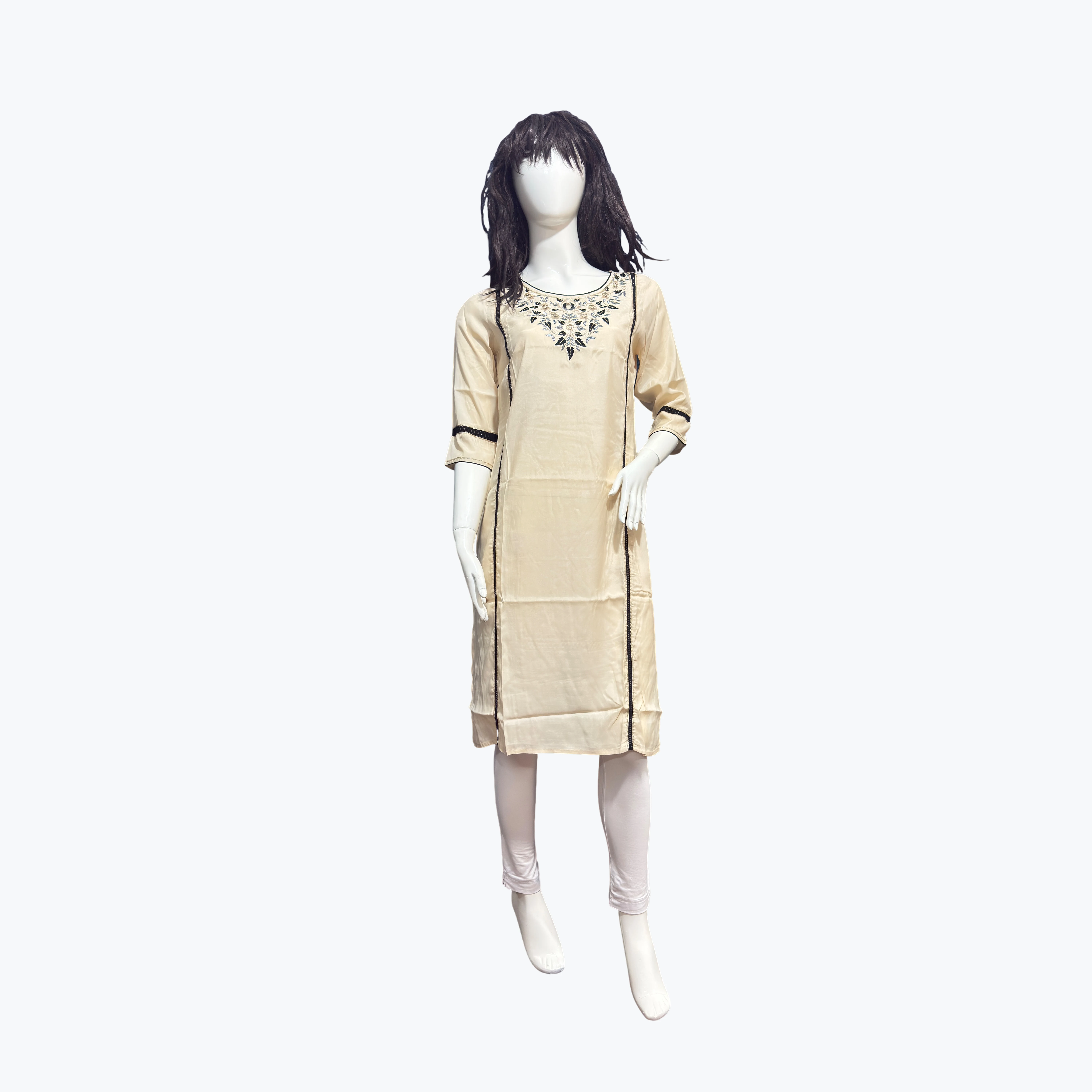 Aurelia Viscose Embroidered Top